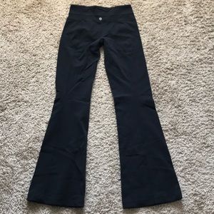 Lululemon size 4 black pants. Used. Good condition